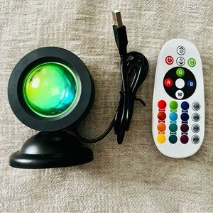 Decorative sunset lamp